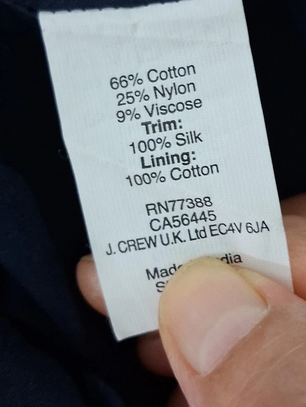J. Crew Navy Lace Midi Dress